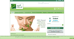 Desktop Screenshot of cienporciennatural.com